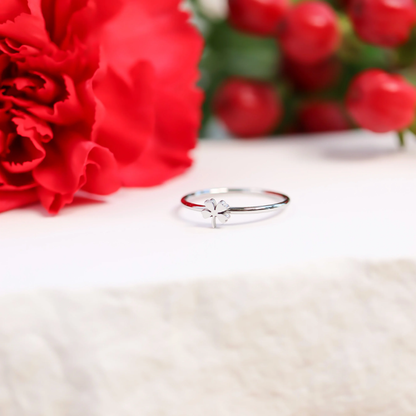 Four Leaf Clover Ring - 316L Stainless Steel