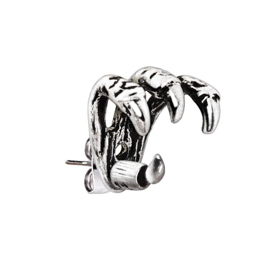 Trident Triple Claw Earring - 316L Stainless Steel