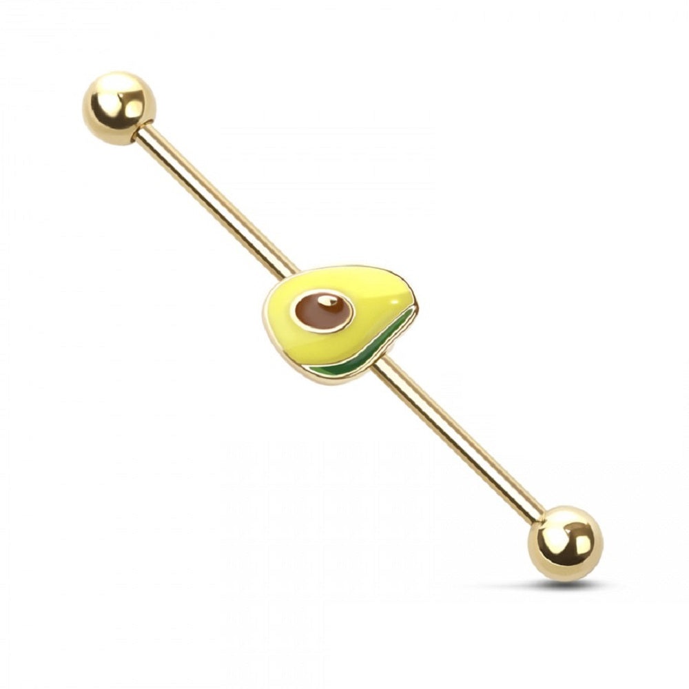 Avocado Industrial Barbell - 316L Stainless Steel