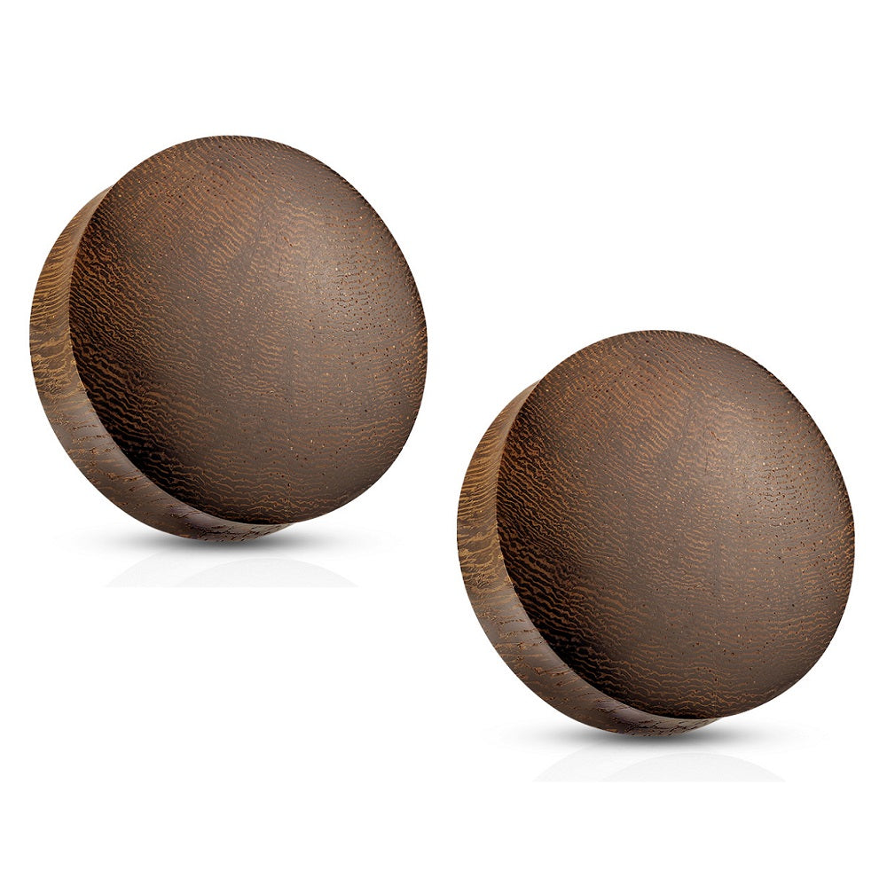 Convex Saddle Fit Snakewood Organic Plugs