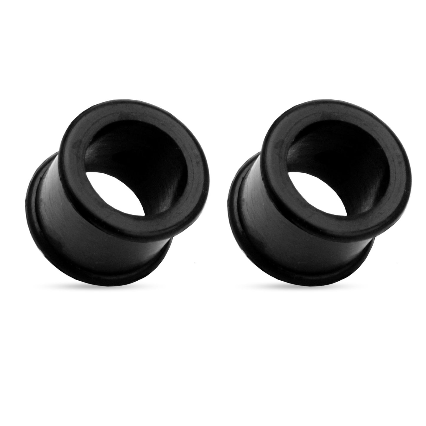 Ultra Soft Flexible Silicone Double Flared Tunnels - Pair