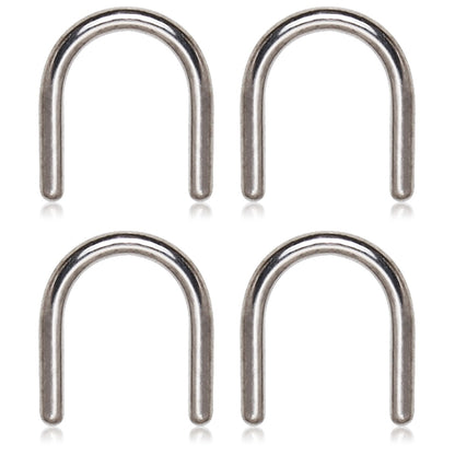 Set of 4 Septum Retainers - G23 Implant Grade Titanium