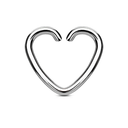 Single Closure Ring - Titanium Plated 316L Stainless Steel