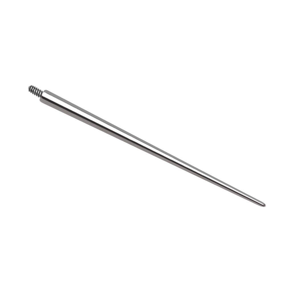 Threaded Insertion Taper for Internally Threaded Jewelry - Implant Grade Titanium